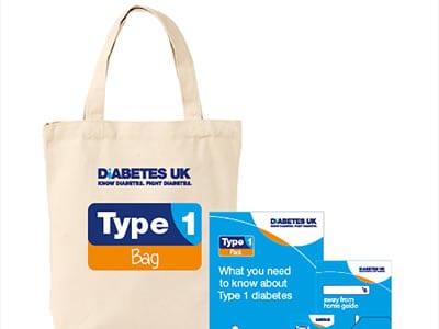 Diabetes UK Type 1 Bag Link